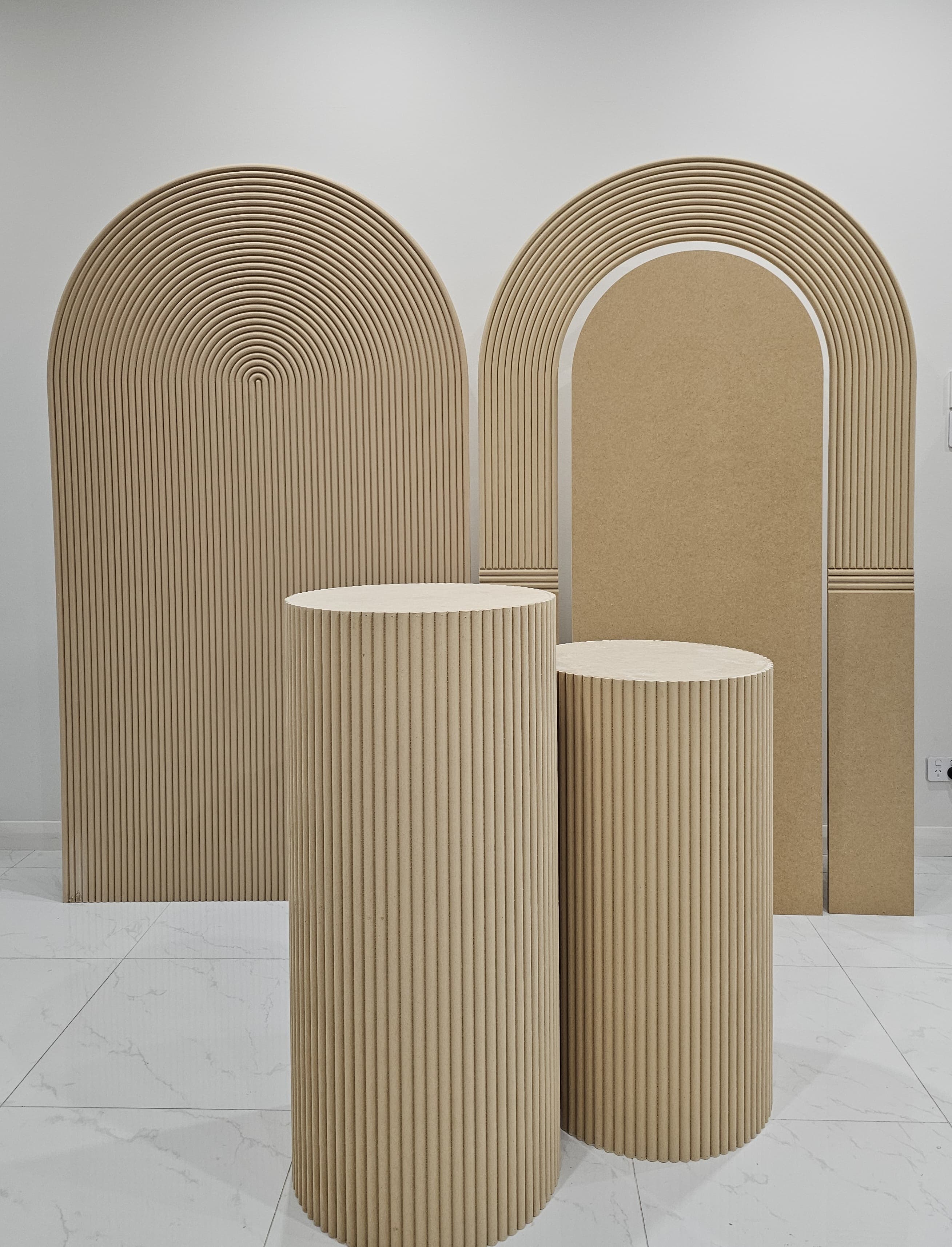 Ripple Arch and Plinth Package - Raw